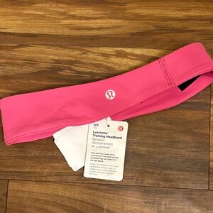 Lululemon Pink Luxtreme Training Headband